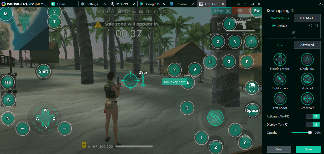 How to Play BLOCKPOST Mobile on Pc Keyboard Mouse Mapping with