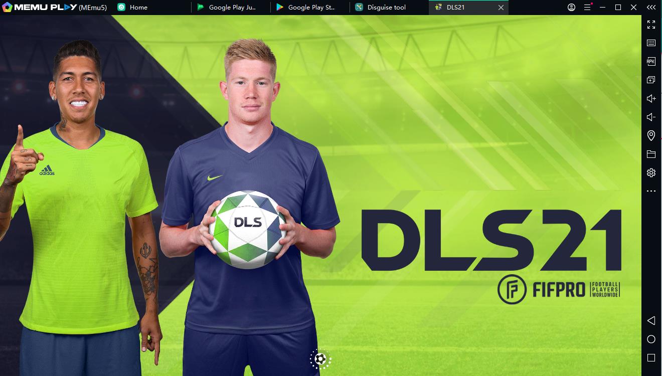 Descargar y jugar juego Dream League Soccer 2021 en el ordenador MEmu