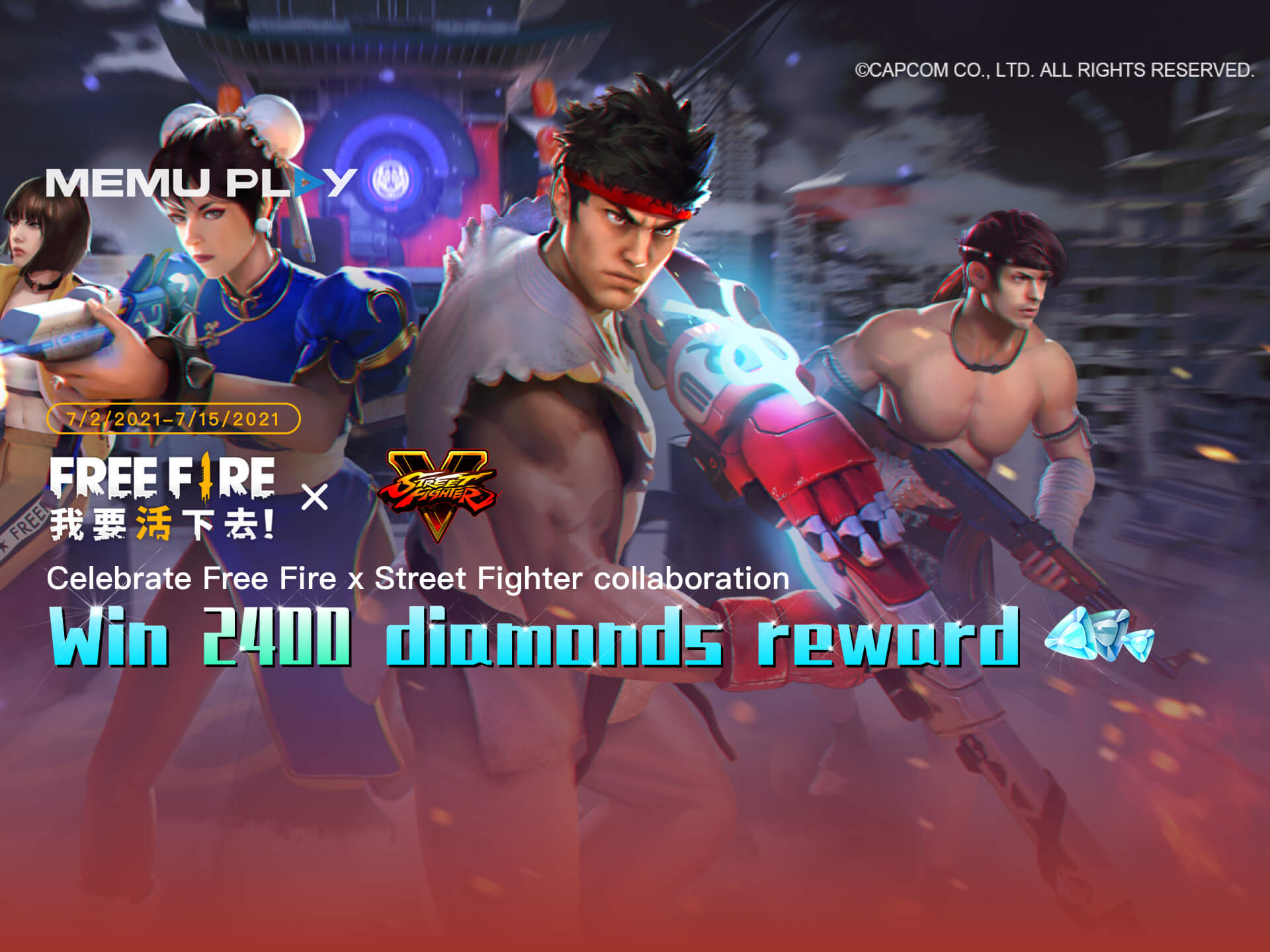 Free Fire x Street Fighter V crossover goes LIVE today: From