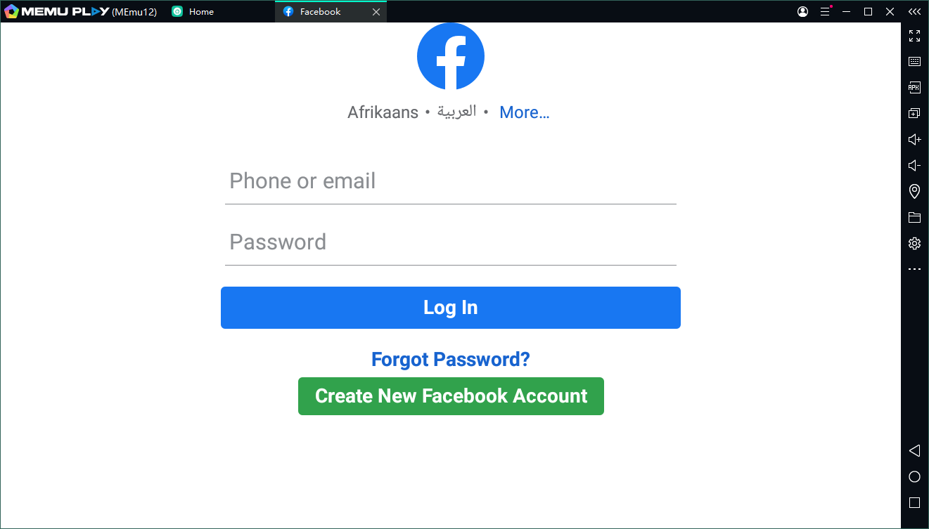 How to fix the issue when logging into Facebook is disabled. - MEmu Blog