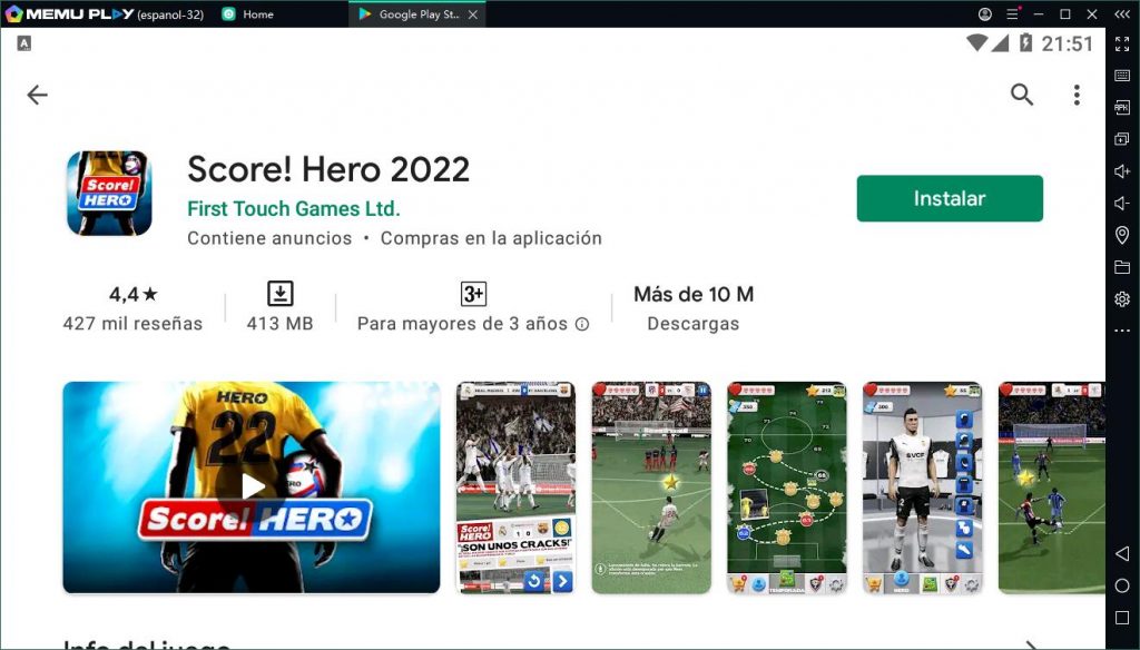 ¡Descarga y jugar Score! Hero 2022 en el ordenador！ MEmu Blog