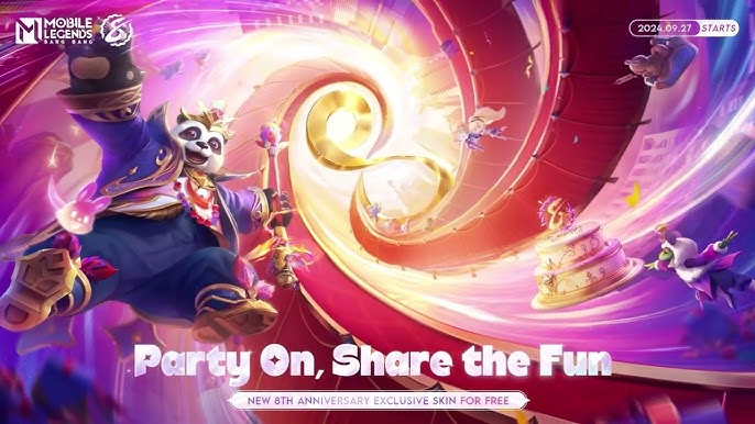 Mobile Legends 8th Anniversary Event to offer free skins, emotes and more PC